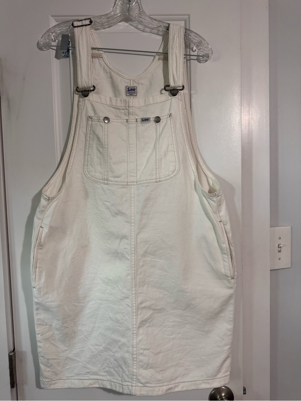 Lee Workwear Denim Overall Dress Size M